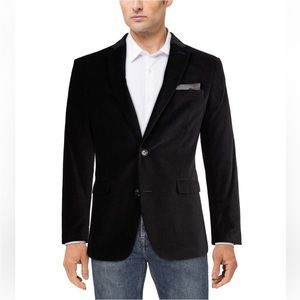 NWOT Bar III Velvet Slim-Fit Sport Coat, 38R